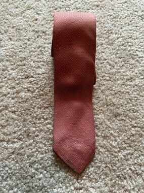 Vintage Polo Ralph Lauren Necktie Medallion Geometric Silk Tie made in USA